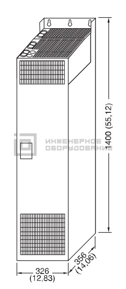 Габаритные размеры частотного преобразователя Micromaster 430 6SE6430-2UD41-1FA0